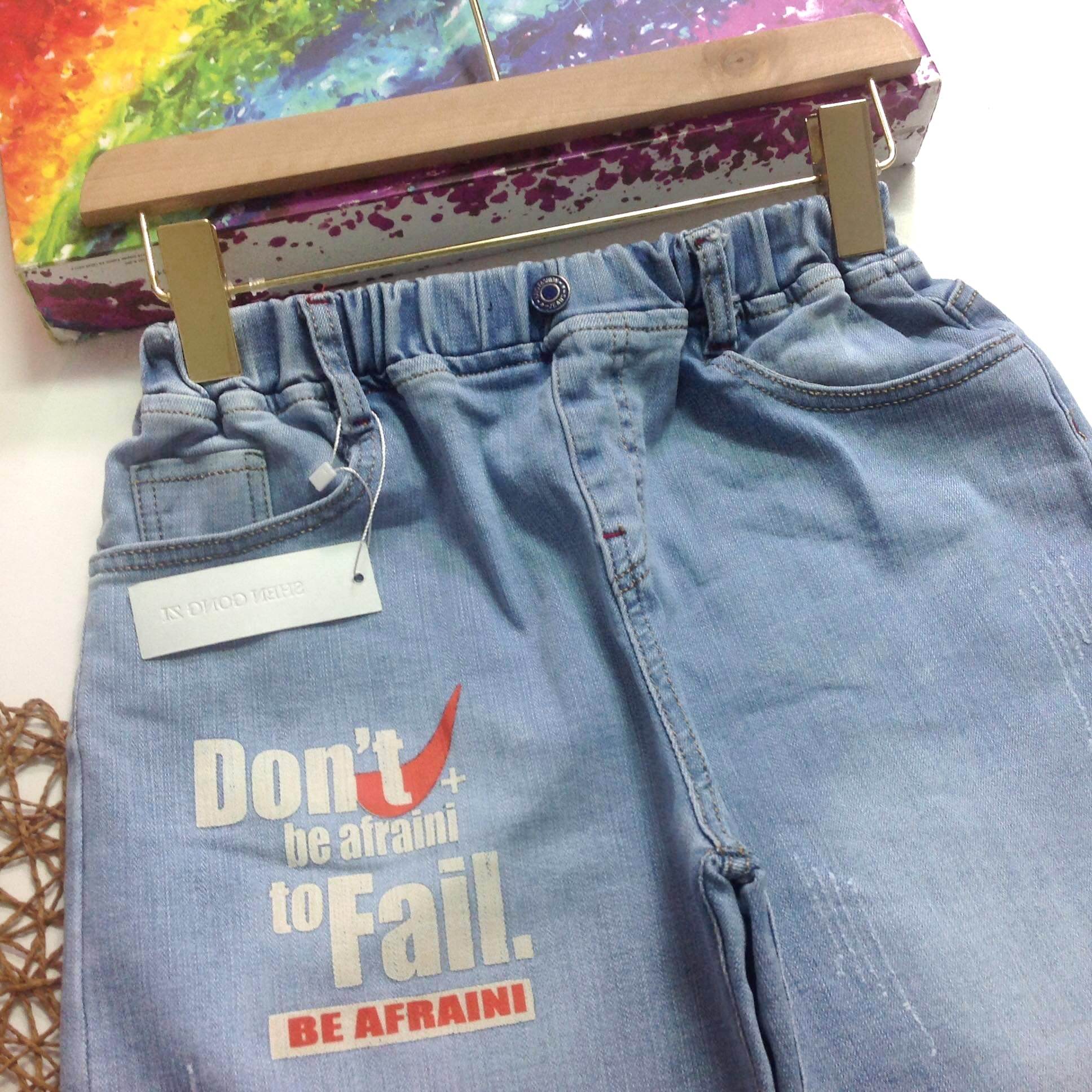 QUẦN SỌT JEAN CO DÃN BÉ TRAI SIZE 40-55KG