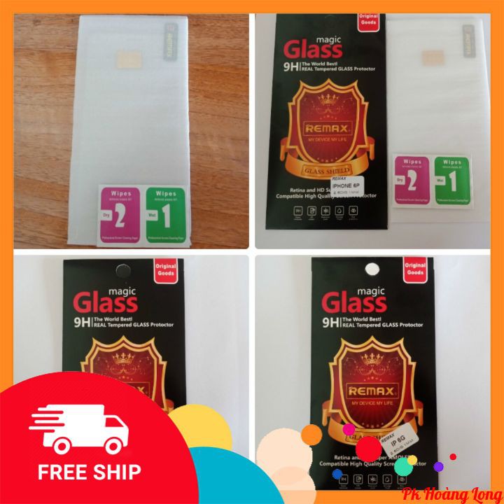 Kính cường lực remax iphone 6/7/8/x/xs/xsmax