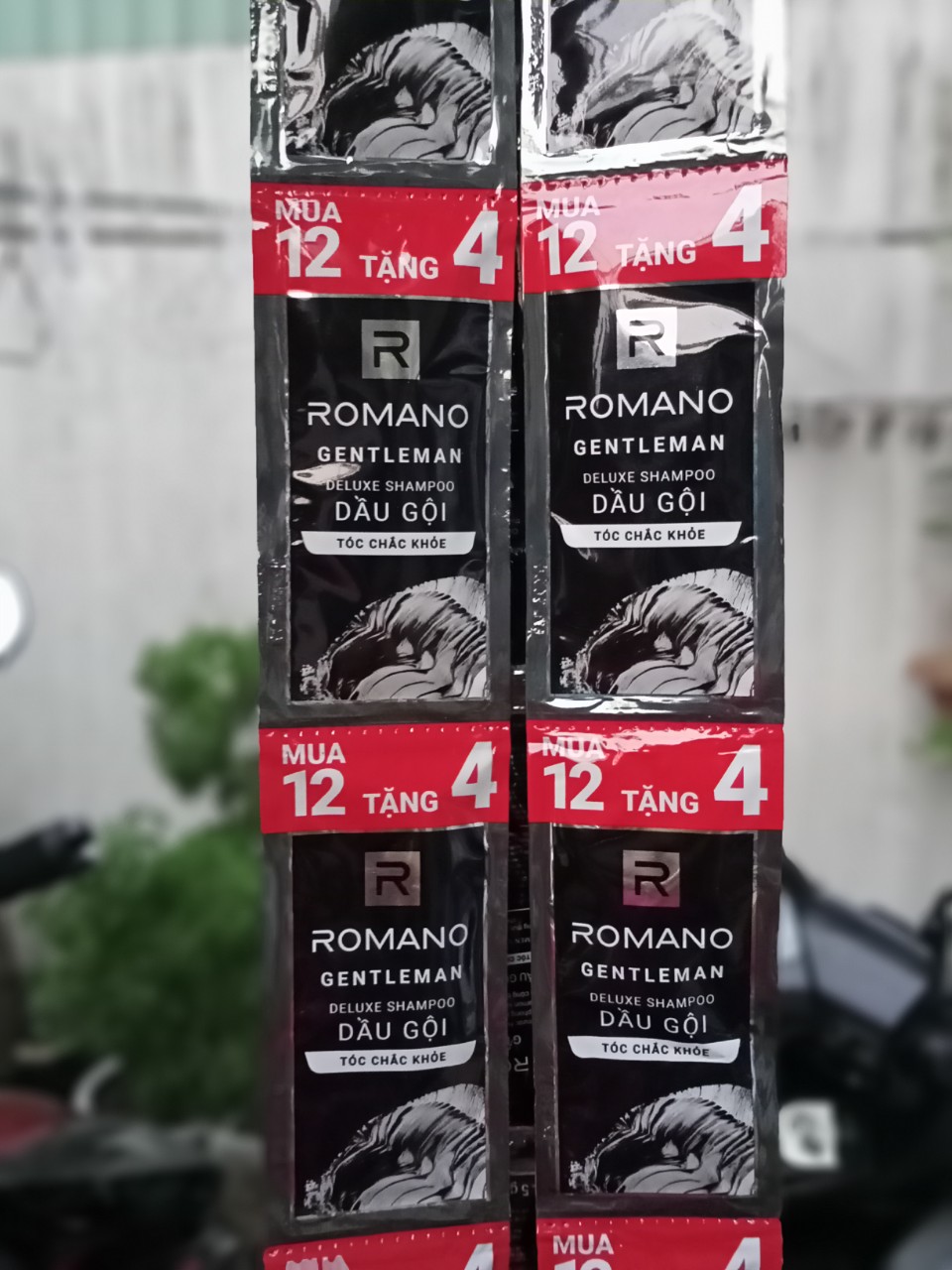 [HCM]Set 50 gói dầu gội Romano 5g