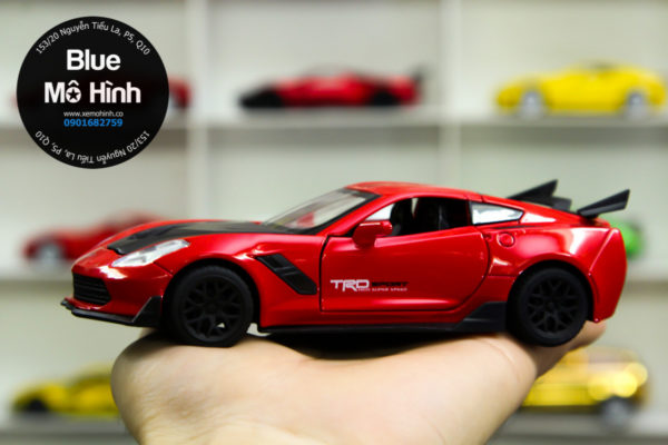 Blue mô hình | Xe mô hình Chevrolet Corvette 1:32