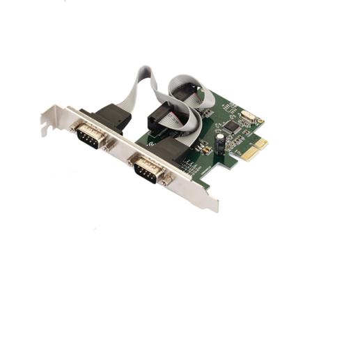 Card mở rộng khe PCI Express sang 2 cổng Com RS232