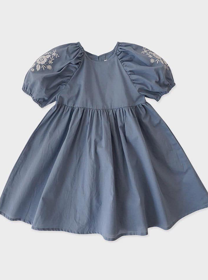 Rập Giấy DC047 - Đầm tay raglan nhún