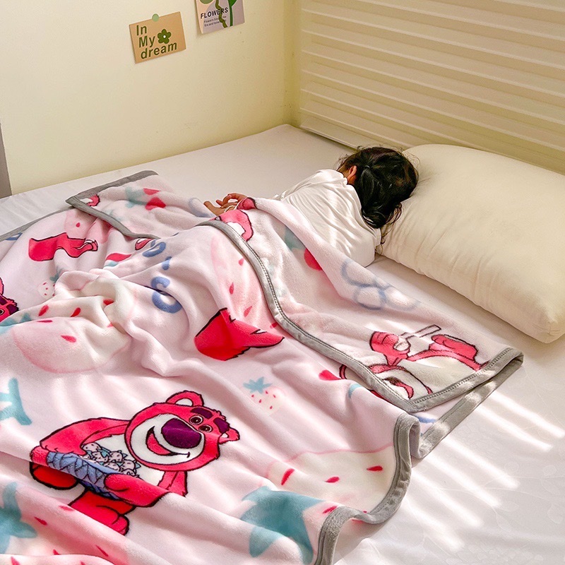 Blanket snow milk cartoon multi-purpose