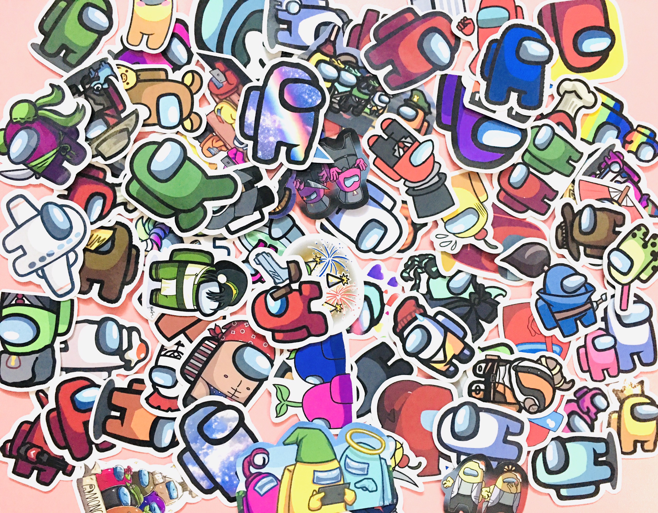 [HCM]Sticker Game Among Us ( 20-50 sticker random khác nhau)
