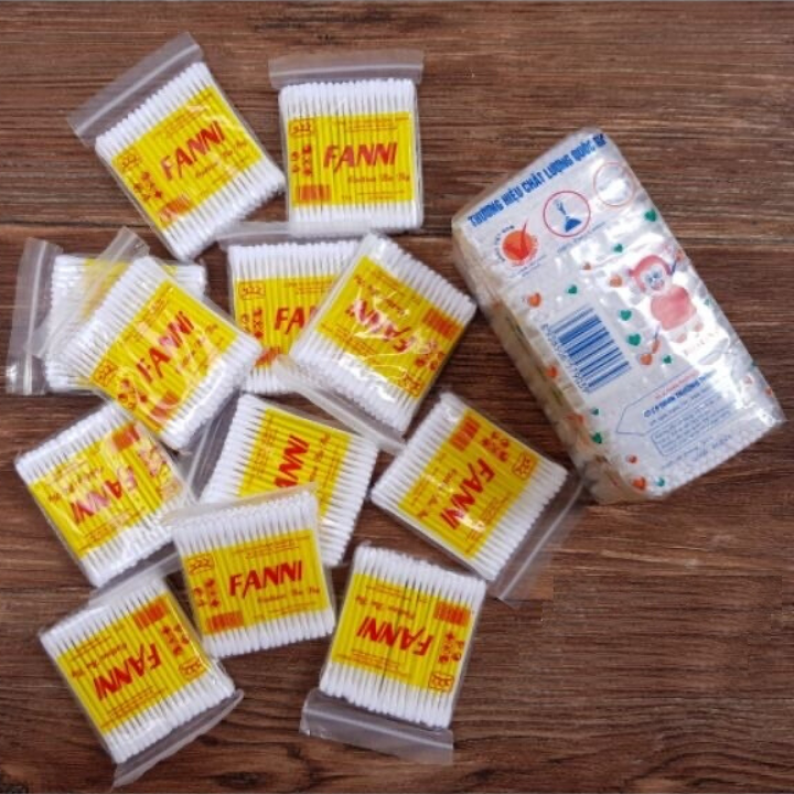 Combo 12 gói bông tăm cho bé