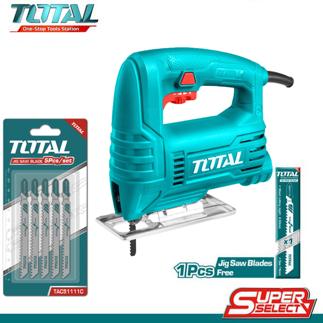 [HCM]Máy cưa lọng Total 400W TS2045565 ( TẶNG KÈM 5 LƯỠI CƯA GỖ )