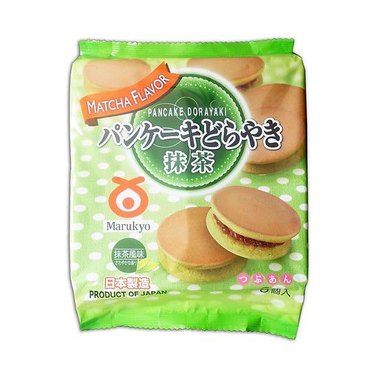 Bánh rán Dorayaki Marukyo Matcha vị Trà xanh (6 bánh)