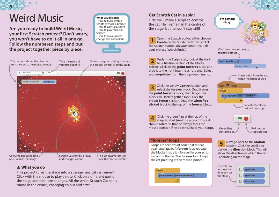 Sách Coding Projects with Scratch Made Easy Ages 8-12 Key Stage 2