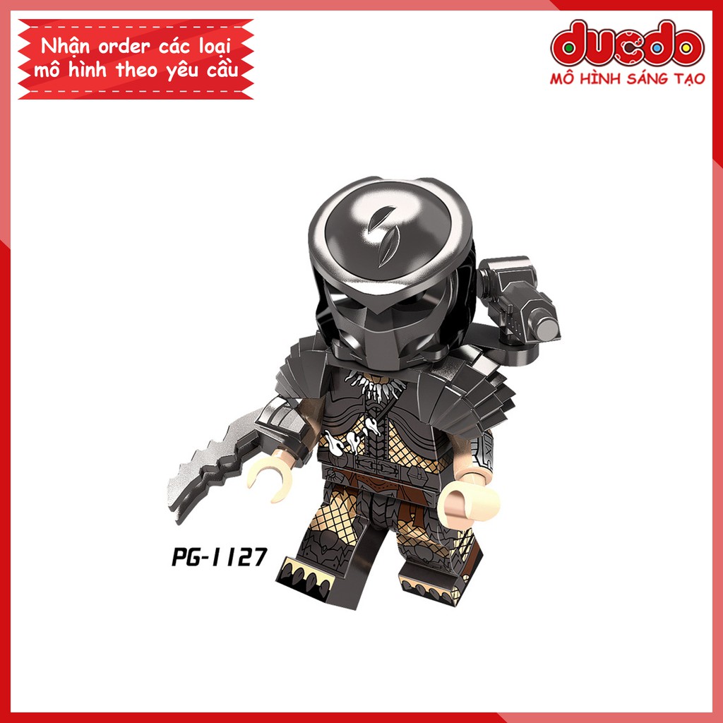 Minifigures quái vật vô hình Predator - Đồ Chơi Lắp Ghép Xếp Hình Mini POGO 1127 Mô hình
