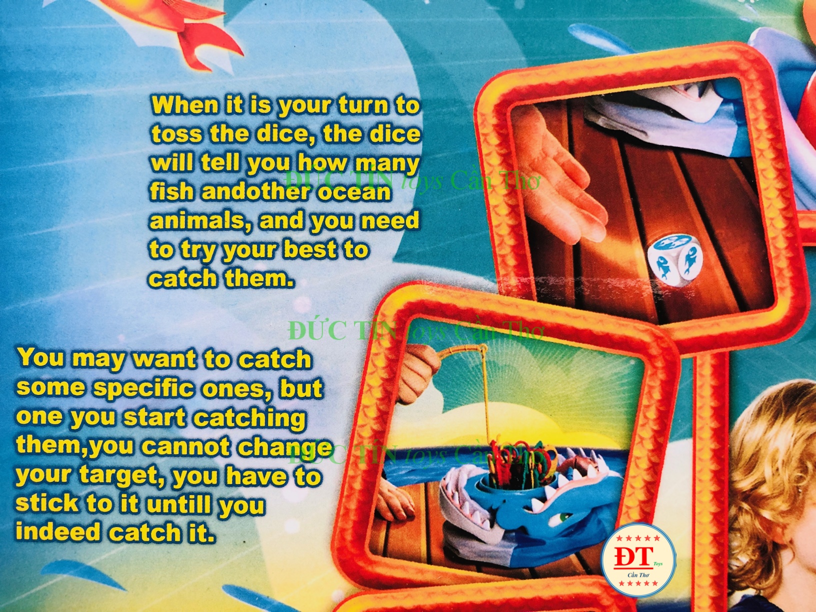 ĐỒ CHƠI BOARGAME CÂU CÁ MẬP FISH TORRIBLE