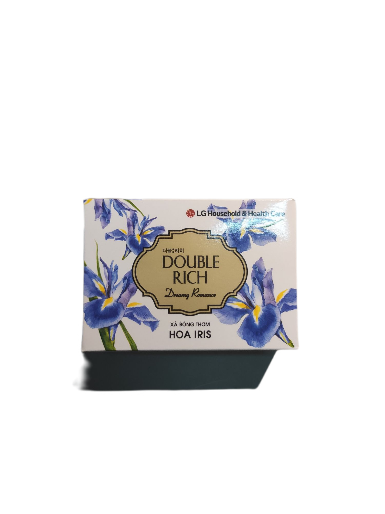 Xà bông thơm Double Rich hoa Iris 90g (màu tím)
