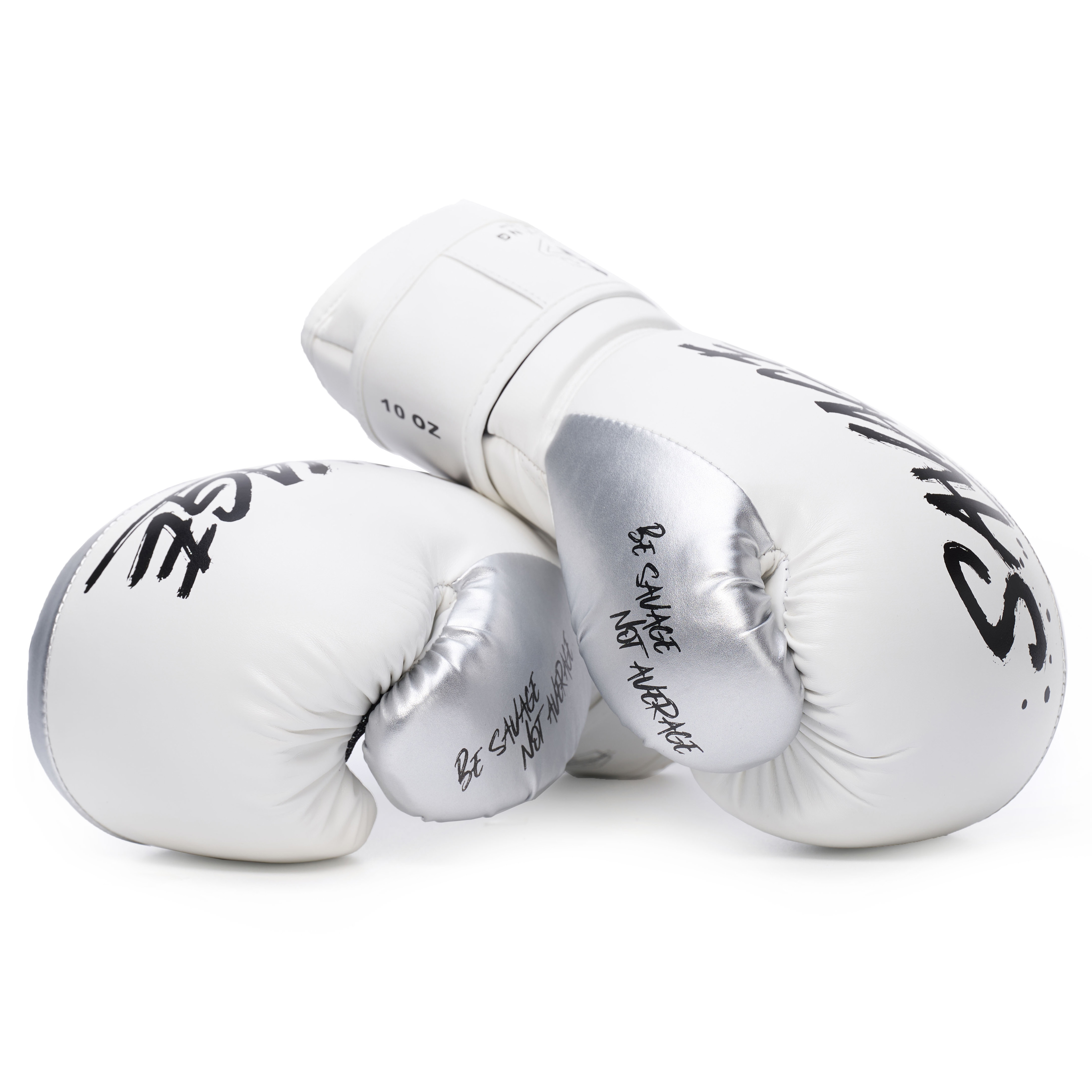 Găng tay Boxing Saigon Savage - White/Black