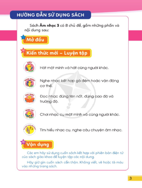 SGK Âm Nhạc lớp 3 - Cánh Diều