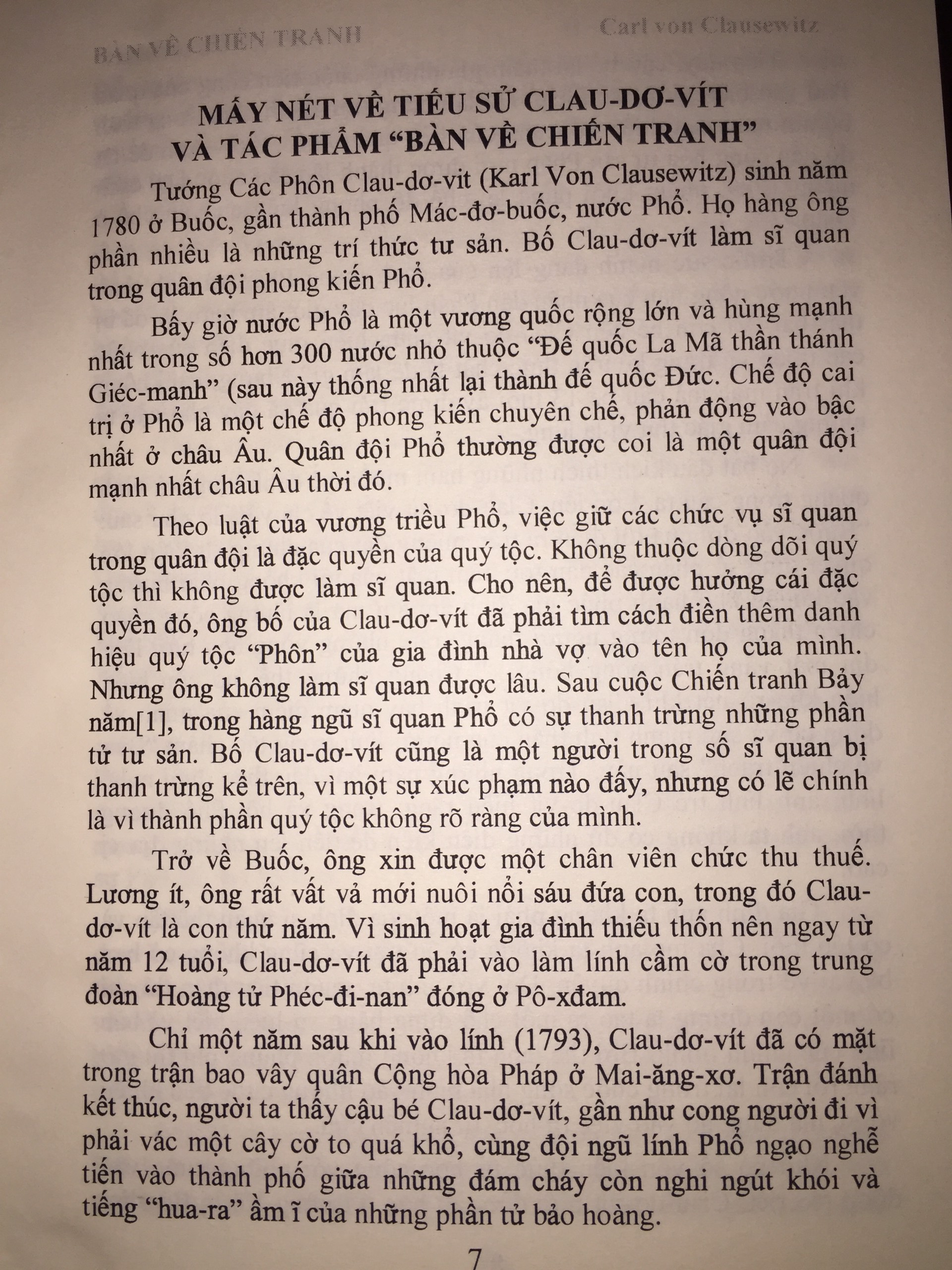Sách Bàn Về Chiến Tranh