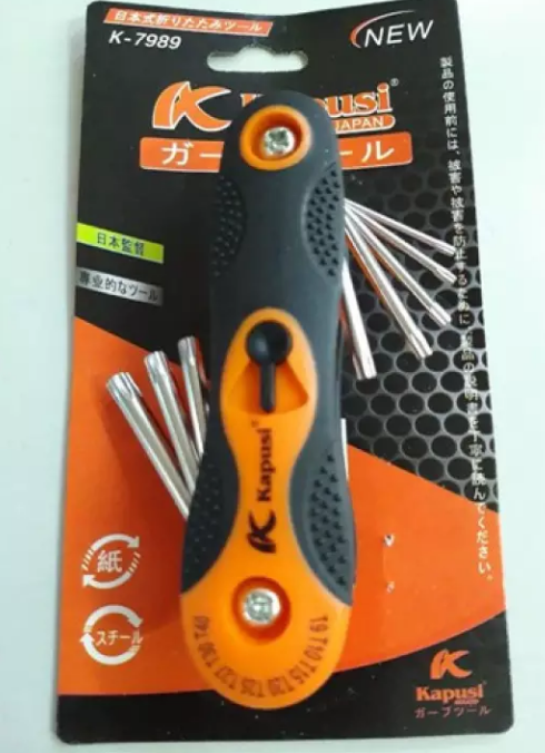 [HCM]Bộ 8 lục giác xếp đầu bi đầu bông Kapusi chuẩn Nhật
