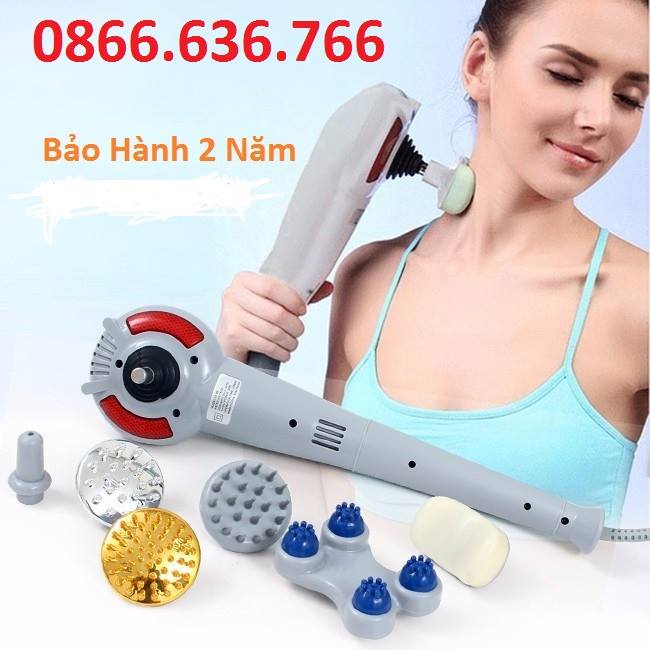 MÁY MATXA CẦM TAY 7 ĐẦU ( XÁM)