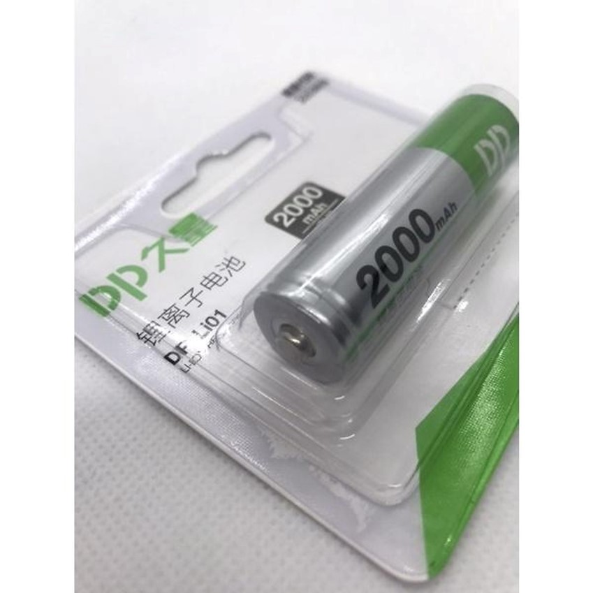 VỈ PIN SẠC DP-LI01 2000 MAH ( 18650 3.7V )