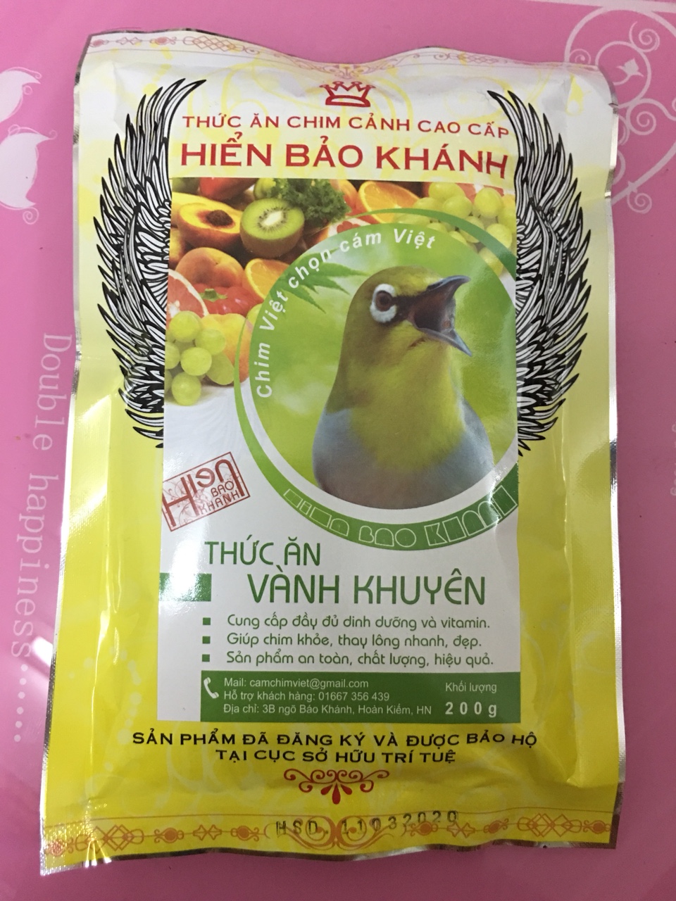 CÁM CHIM VÀNH KHUYÊN SỐ 0