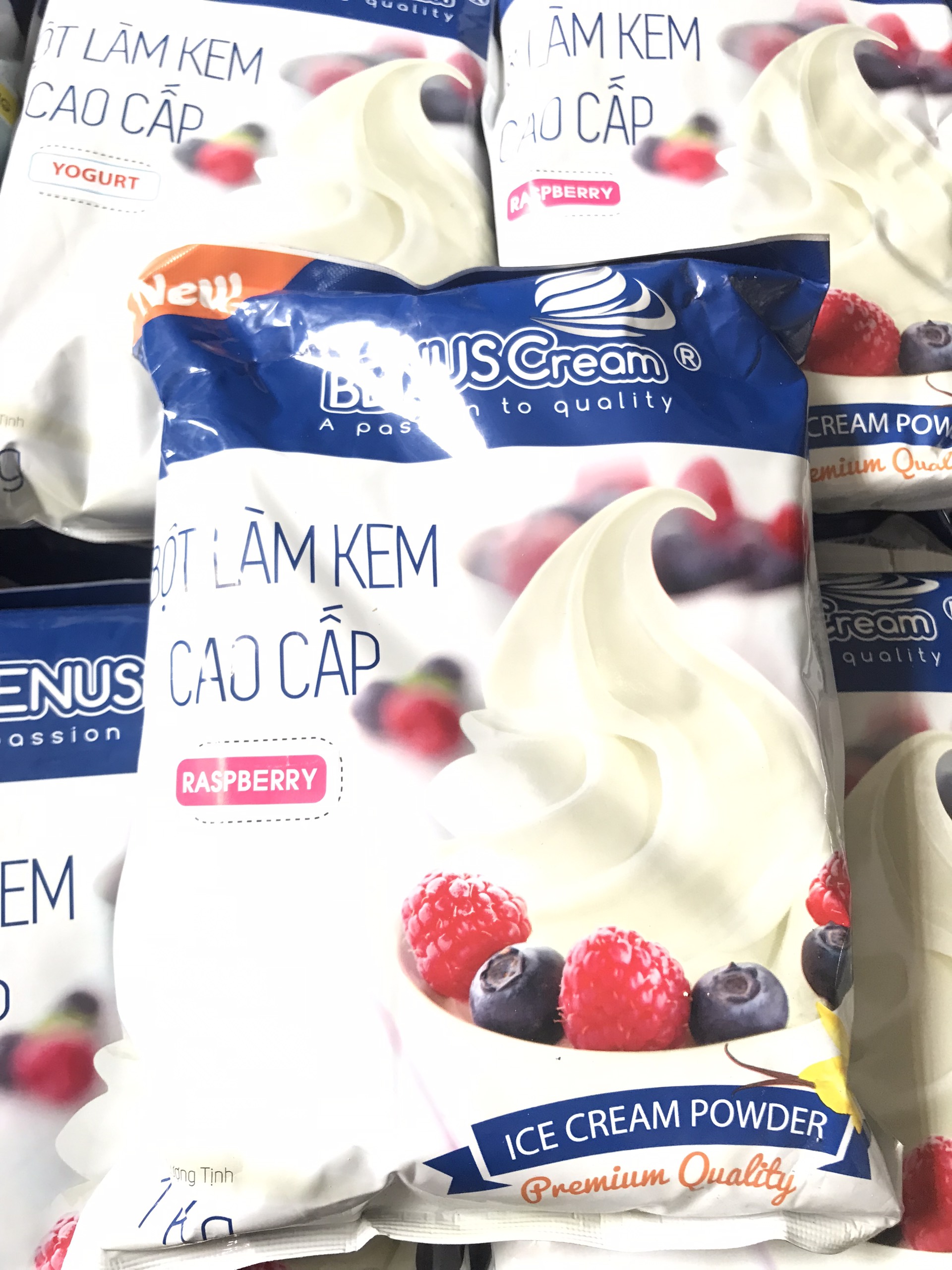 Bột Làm Kem Tươi Cao Cấp Phúc Bồn Tử