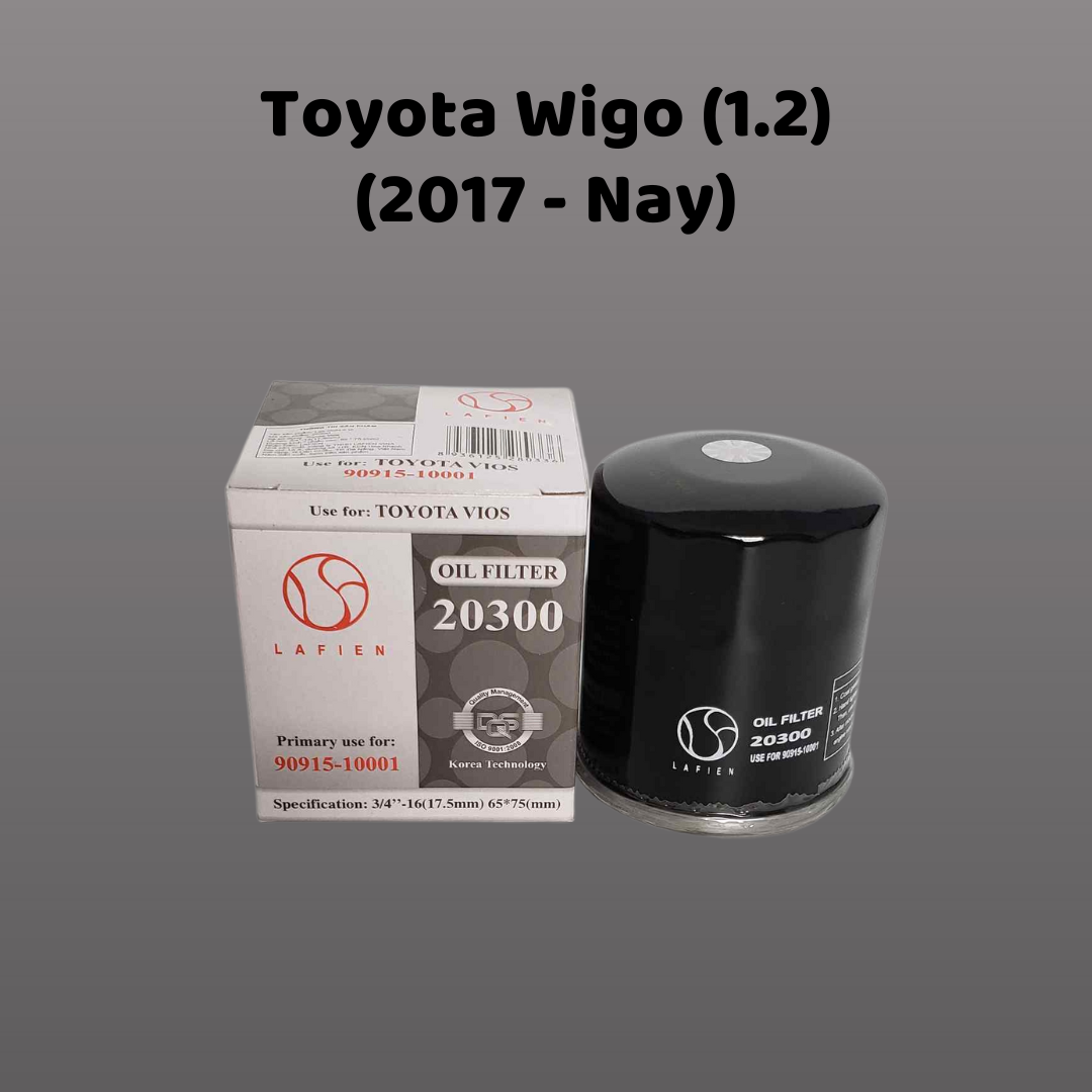 Lọc nhớt Toyota Wigo (1.2) (2017 - Nay)