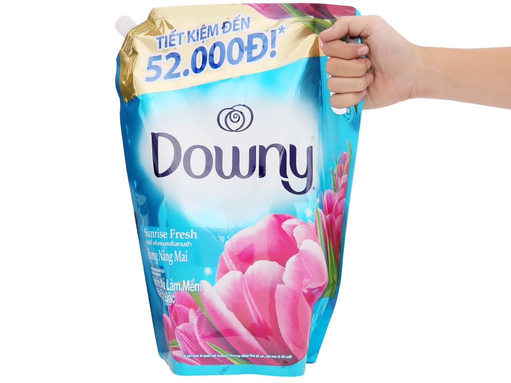 Nước xả vải Downy hương Nắng Mai túi 2.3 lít - nước xả quần áo 2,3L đậm đặc mềm vải thơm lâu