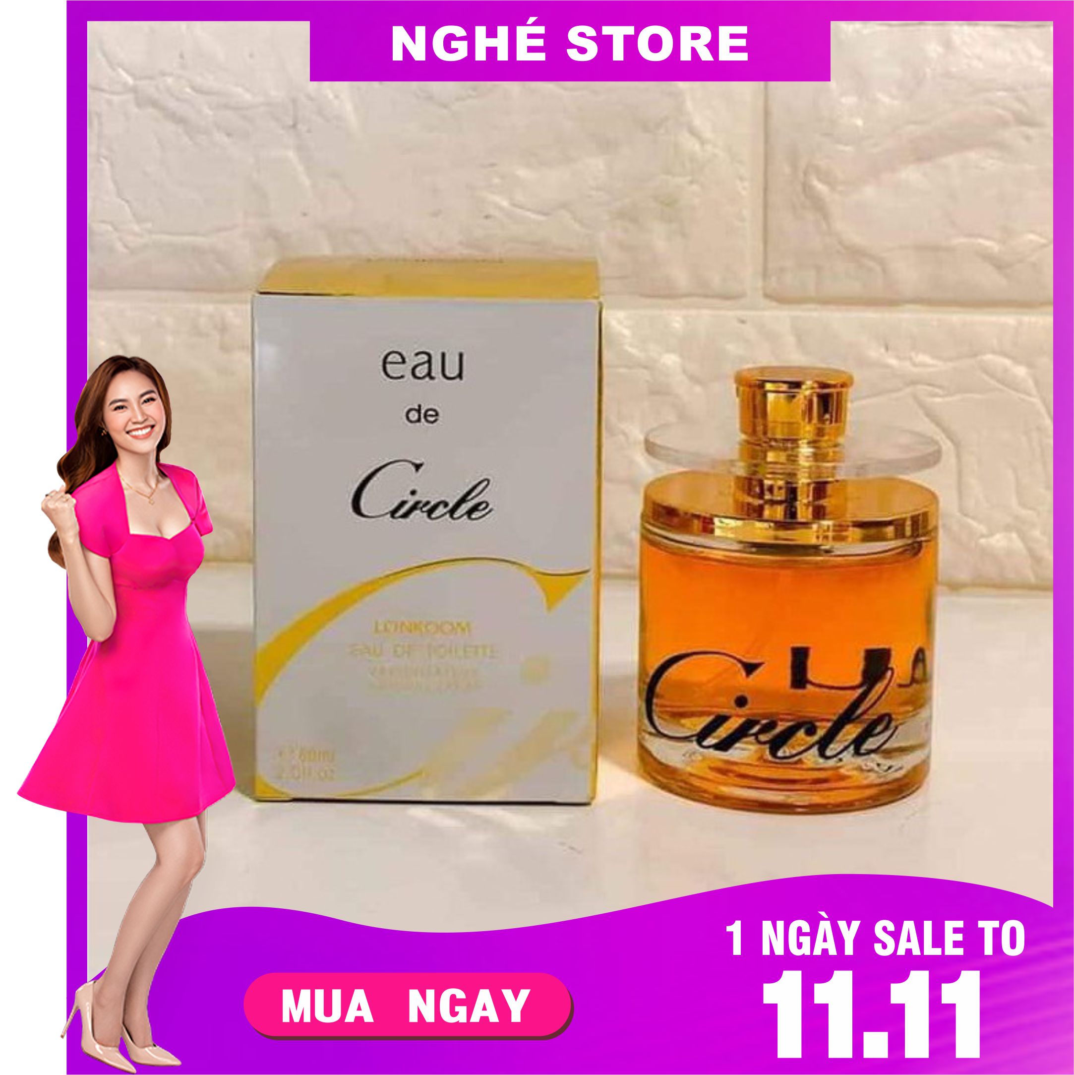 Nước Hoa Pháp Circle 60ml