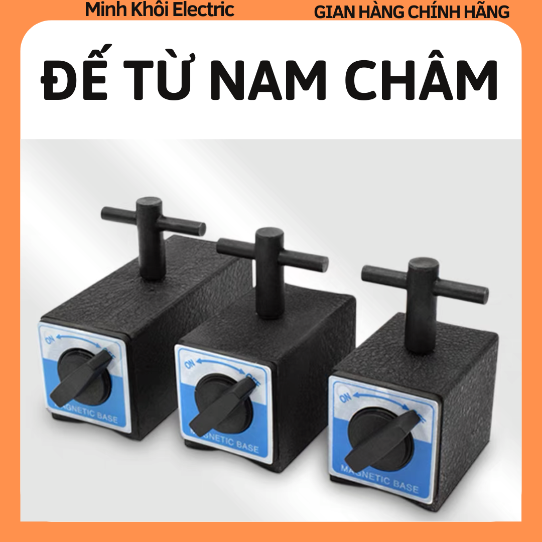 Đế từ nam châm có công tắc, cục nam châm đế từ công tắc, nam châm công tắc on off,dụng cụ từ tính nam châm,đế từ chặn