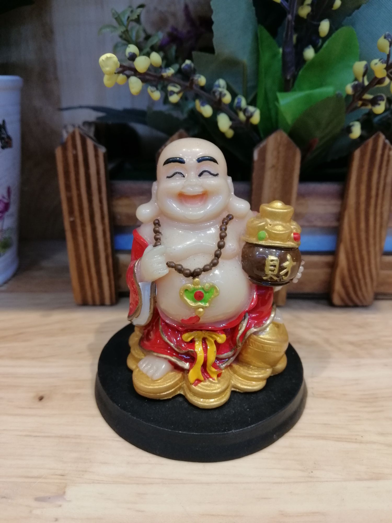 TƯỢNG PHẬT DI LẠC 5 ÔNG CÓ ĐẾ