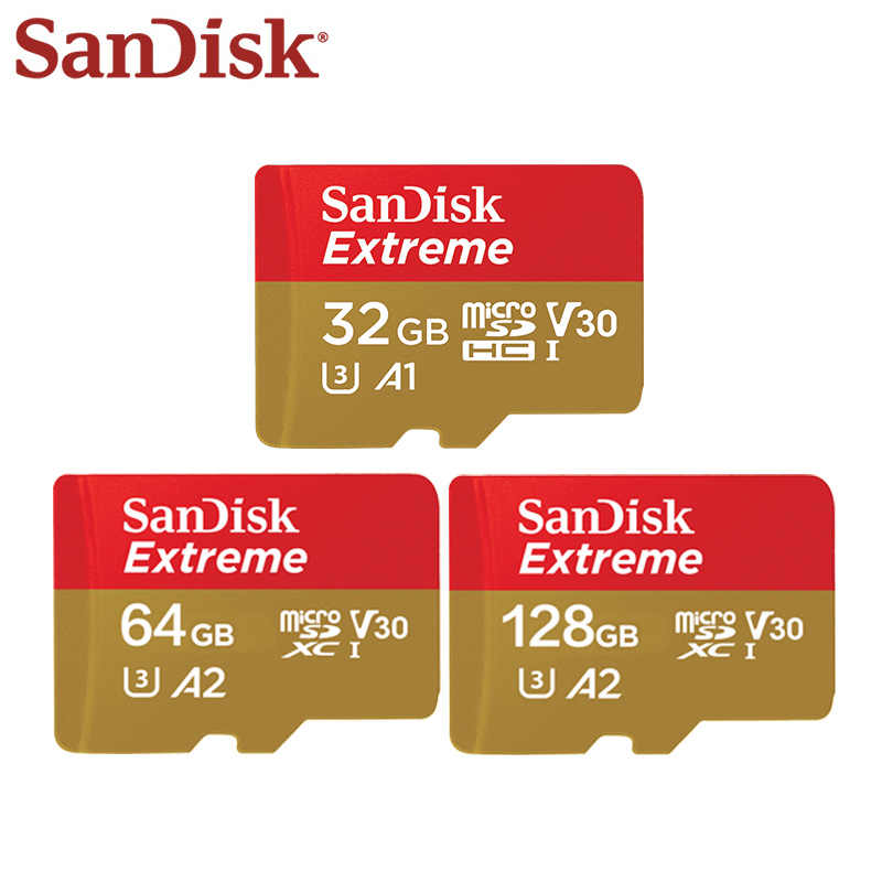 Thẻ Nhớ MicroSDHC SanDisk Extreme V30 A1 100MB/s - 32GB