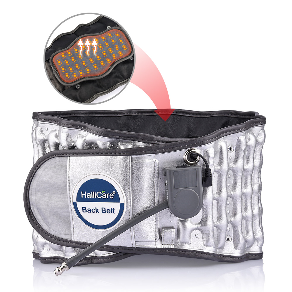 HailiCare Đai lưng Khí kéo cột sống Physio Decompression Back Brace Thắt lưng Đĩa đệm Thoát vị đĩa đệm Massage thư giãn