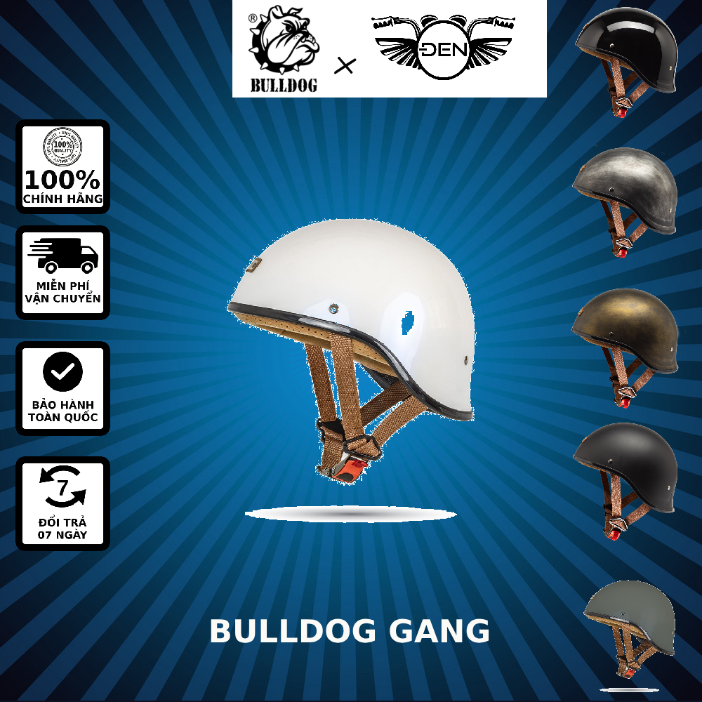 Bandz Bulldog helmet-matte black-authentic helmet