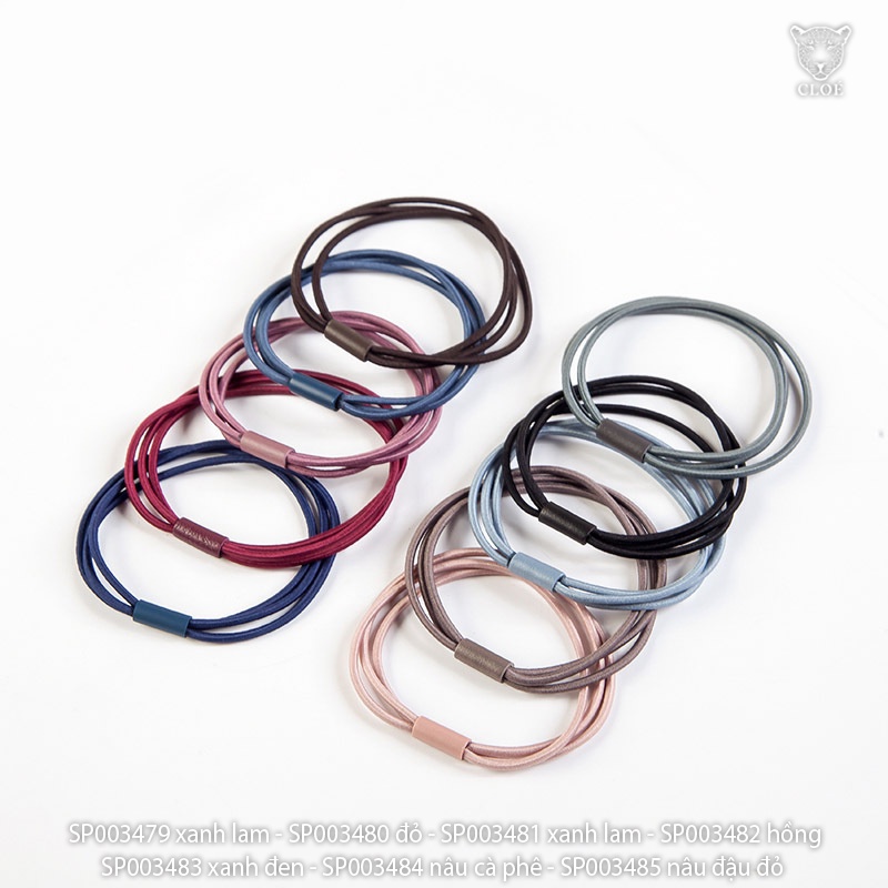 Dây cột tóc nữ đơn giản dễ thương phong cách Hàn Quốc phụ kiện tóc Cloe Accessories