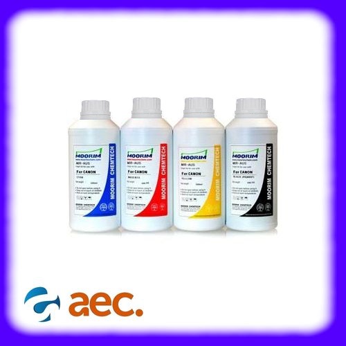 Bộ 4 bình mực in phun màu Moorim Hàn Quốc 500ml (gồm 4 màu BK / C / M / Y) chống tắc đầu phun, in sắc nét, dùng cho tất cả máy in phun màu  Epson L110 / L120 / L220 / L300 / L310 / L360 / L365 / L385 / L405 / L455 / L565 / L655 / L805 / L1300