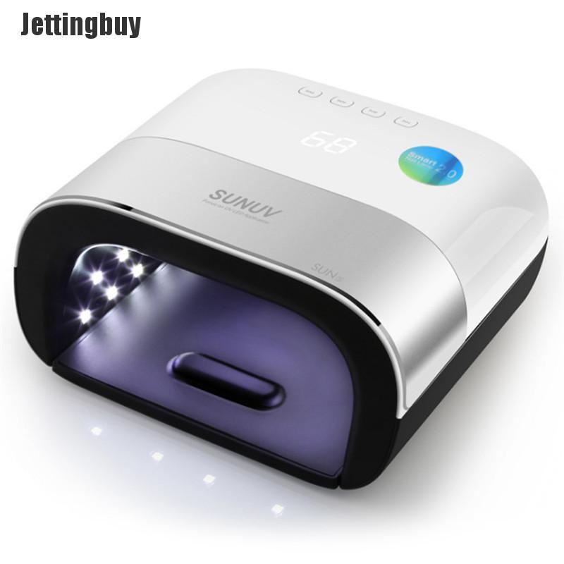 Jettingbuy SUNUV 48W Sun3 Smart 2.0 LED UV Nail Lamp Led Nail Light Nail Dryer UV Lamp