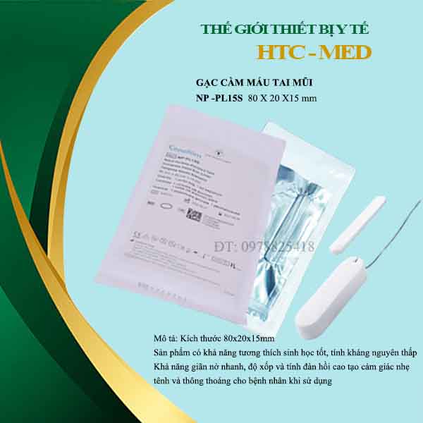 Gạc cầm máu/Meorosel/ mũi,tai