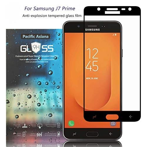 Cường lực full màn Samsung Galaxy J7 Prime (Đen)