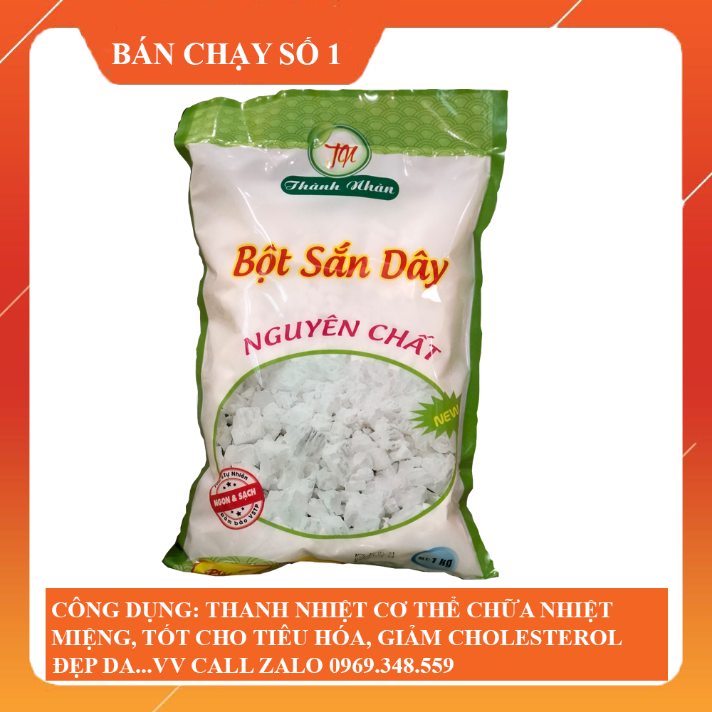 Bột sắn dây nguyên chất Thành Nhàn- Kinh Môn- Hải Dương