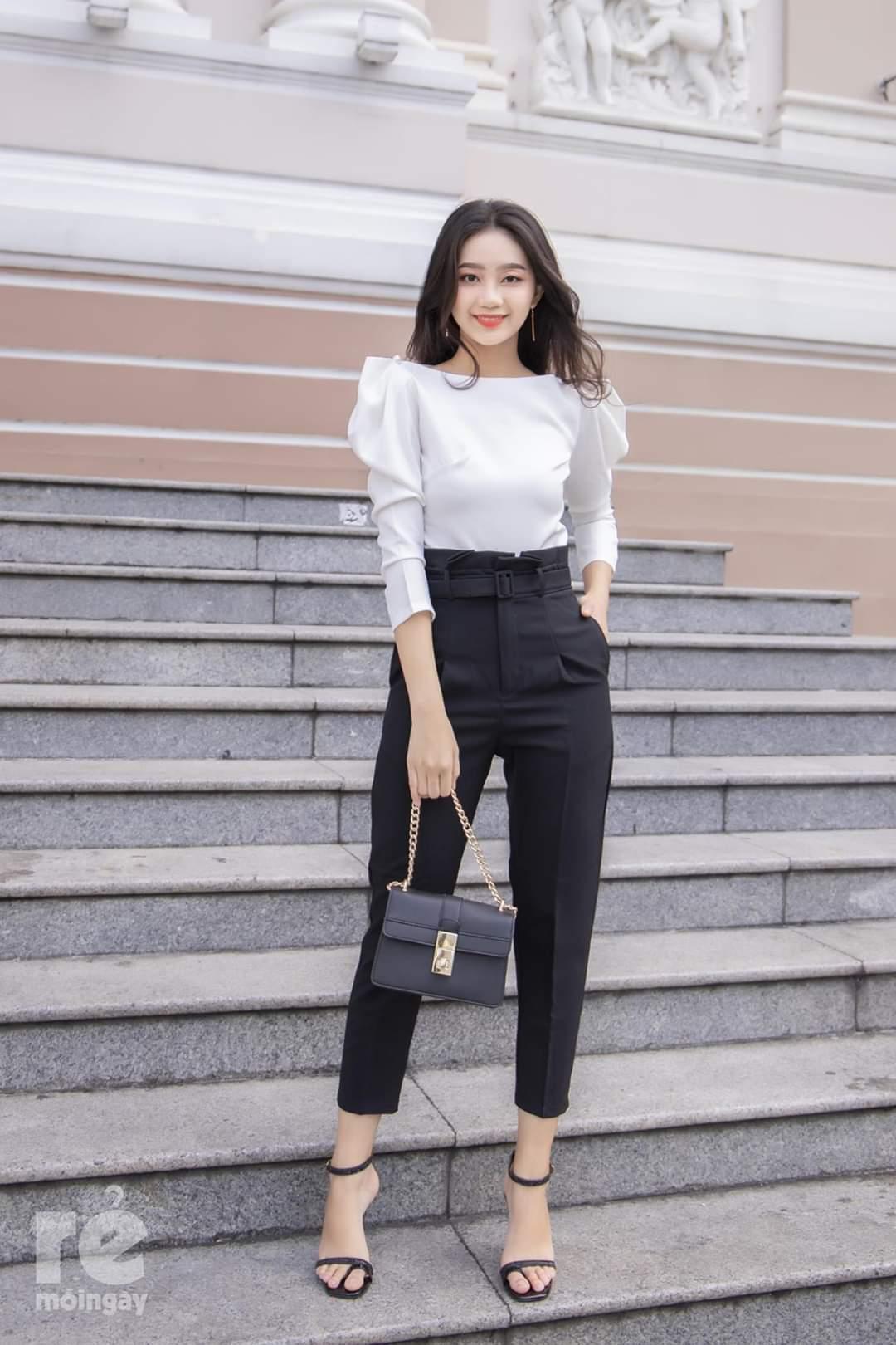[HCM]ÁO CỔ THUYỀN TAY PHỒNG