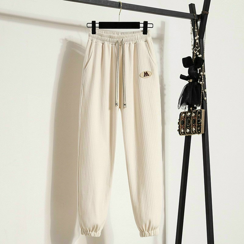 Quần jogger chất nỉ tăm cạp phối siêu hot Sinsova