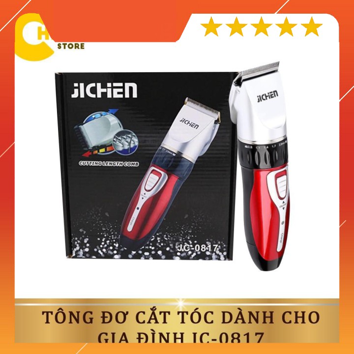 Tông đơ cắt tóc gia đình jichen jc-0817