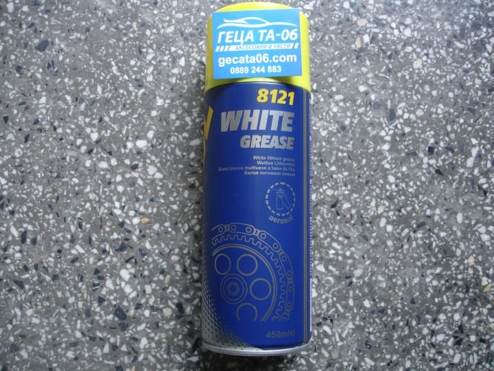 DẦU NHỚT -  MỞ BÒ TRẮNG CỦA ĐỨC  MANNOL 8121 WHITE GREASE ( 450ML )