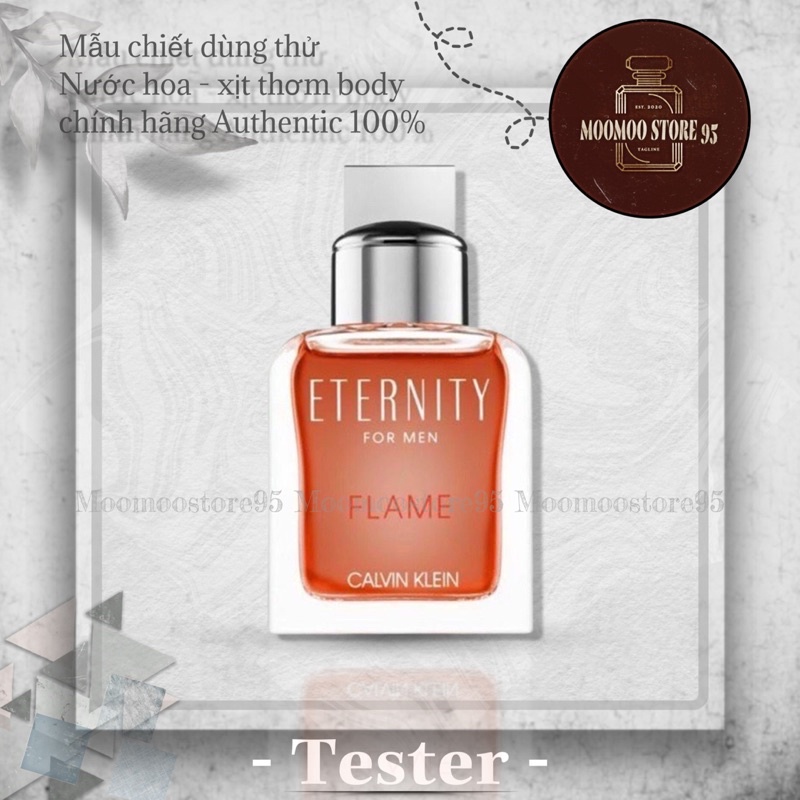 𝐌𝐨𝐨𝐌𝐨𝐨- Nước hoa dùng thử Calvin Klein Eternity Flame For Men ( Mẫu  Thử 5ml/10m/20ml ) 