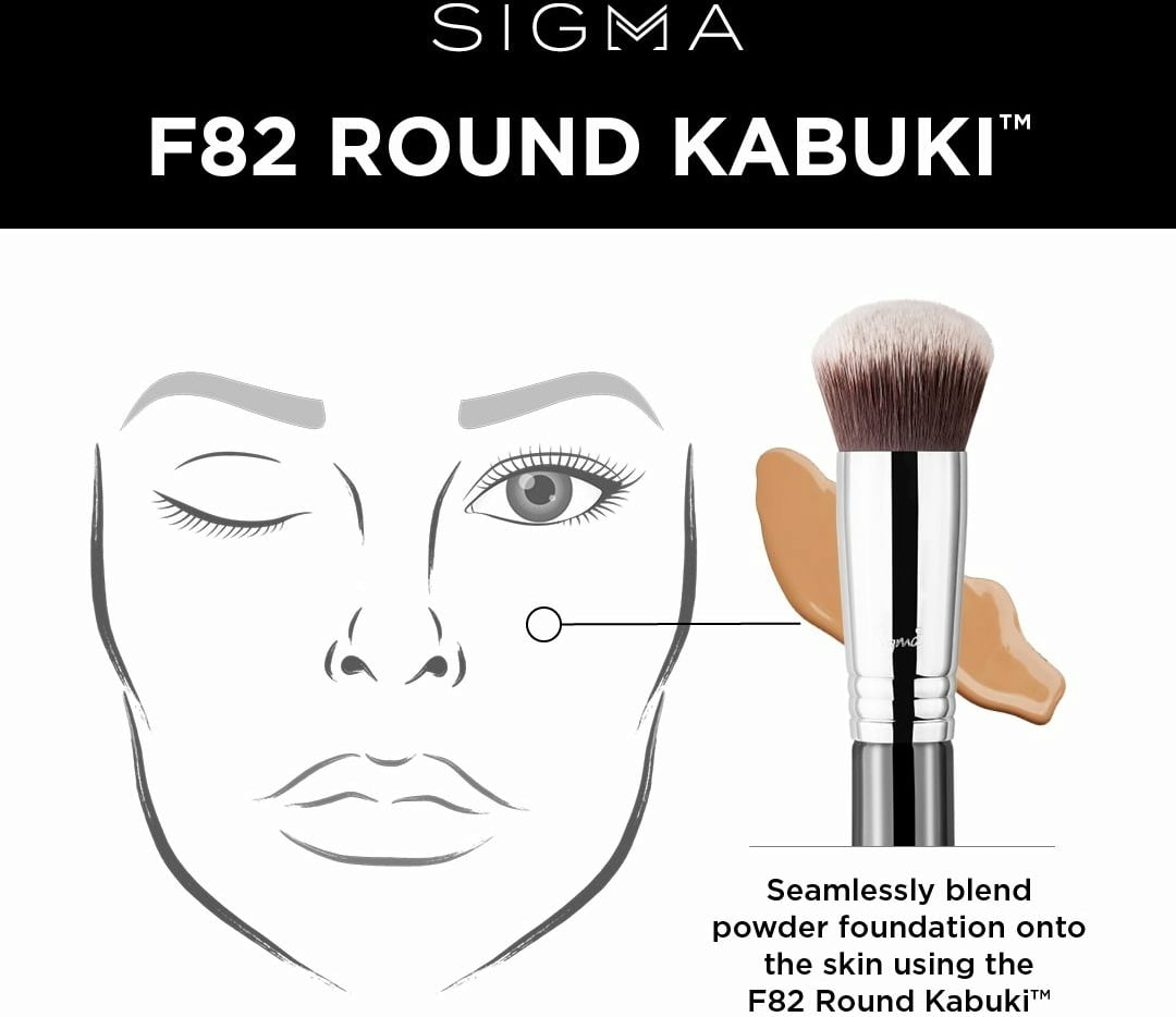 [HCM]Cọ Phấn Sigma F82 ROUND KABUKI BRUSH