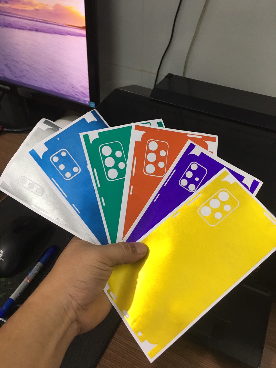 Dán skin lưng full viền Samsung Note 20Ultra / Note 20 / Note 10 / Note 10plus / Note 10lite / Note 9 / Note 8 ...
