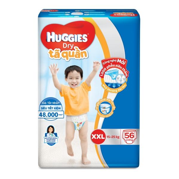 Tã quần Huggies XXL56 (CĐ)