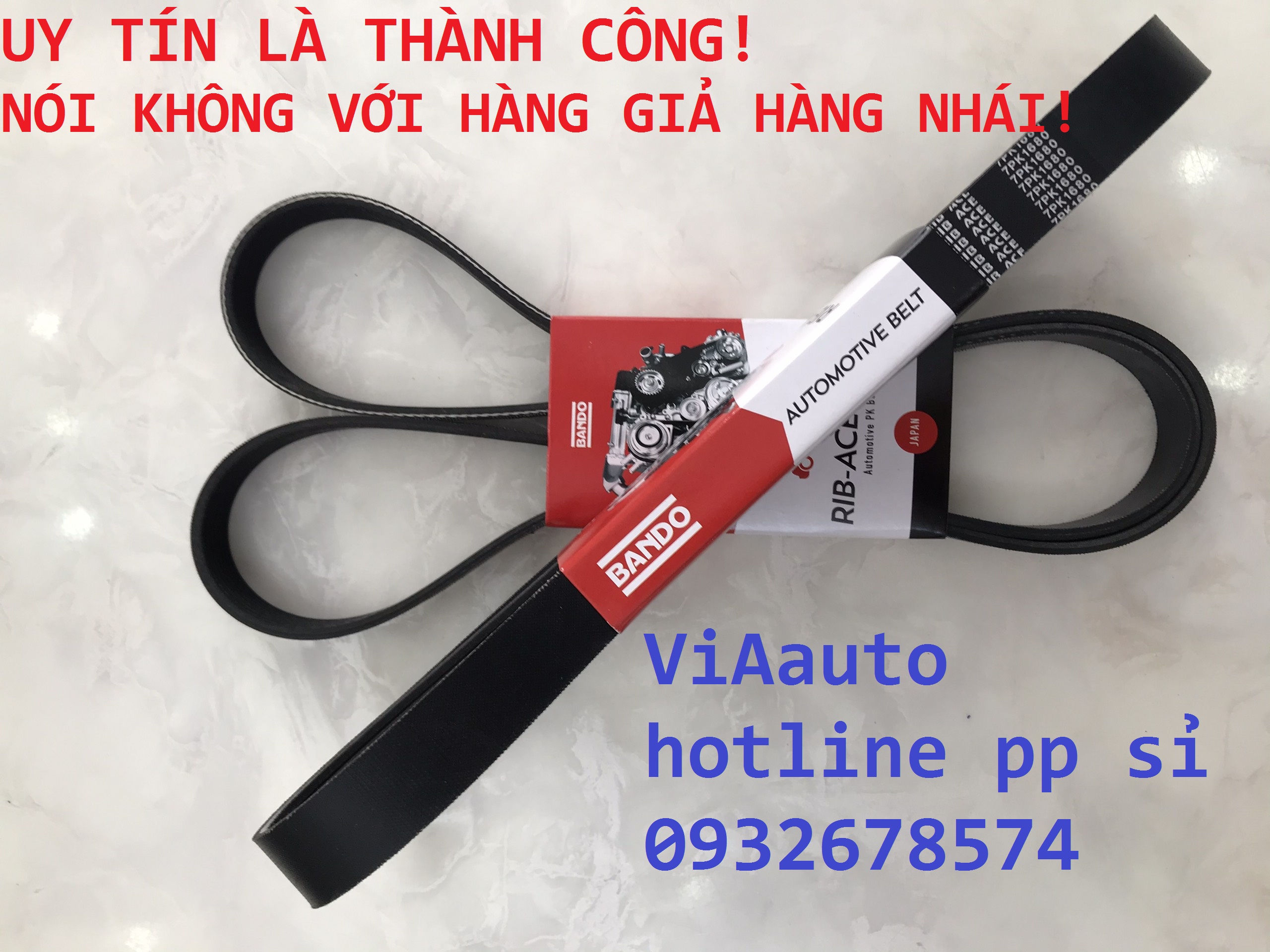 DÂY CUROA Ô TÔ BANDO đủ các mã 7PK