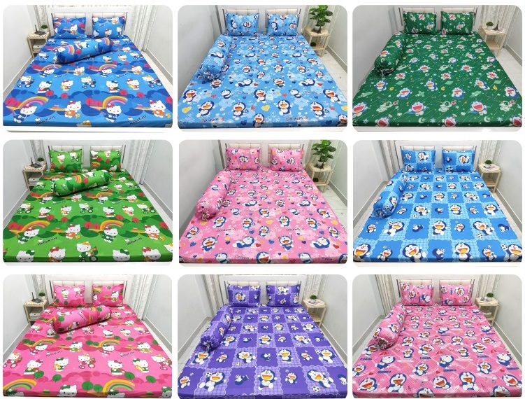 DRAP-GA TRẢI GIƯỜNG THUN LẠNH CAO CÂP-ĐỦ SIZE
