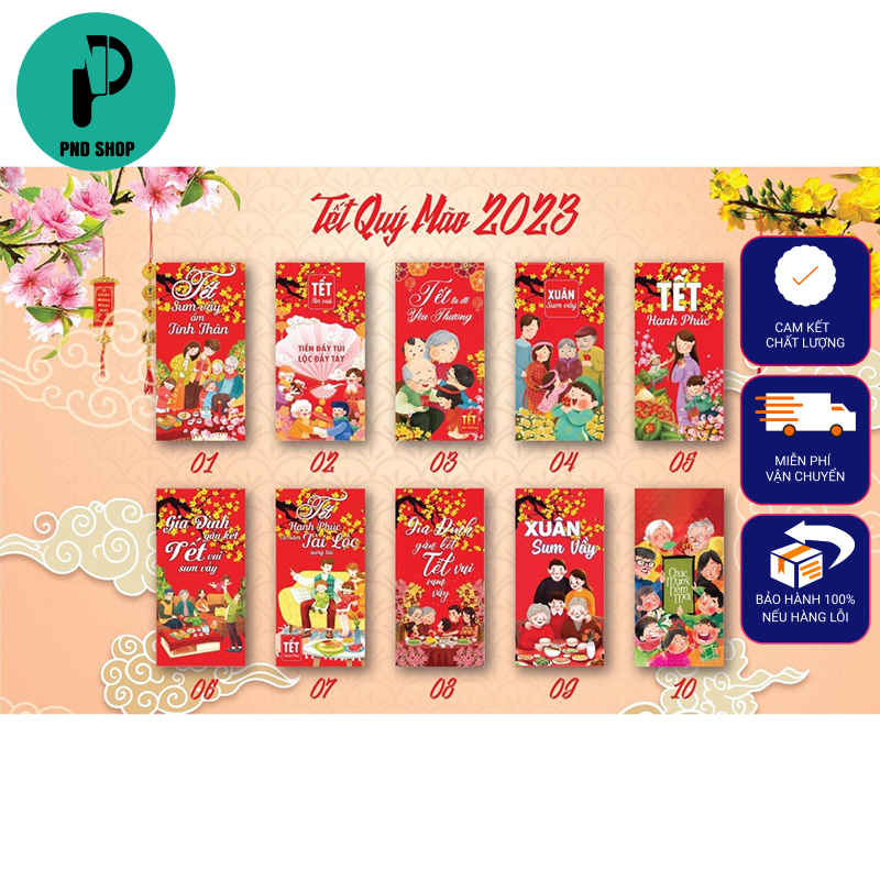 Bao lì xì tết tt 2023 - pnd phonecase
