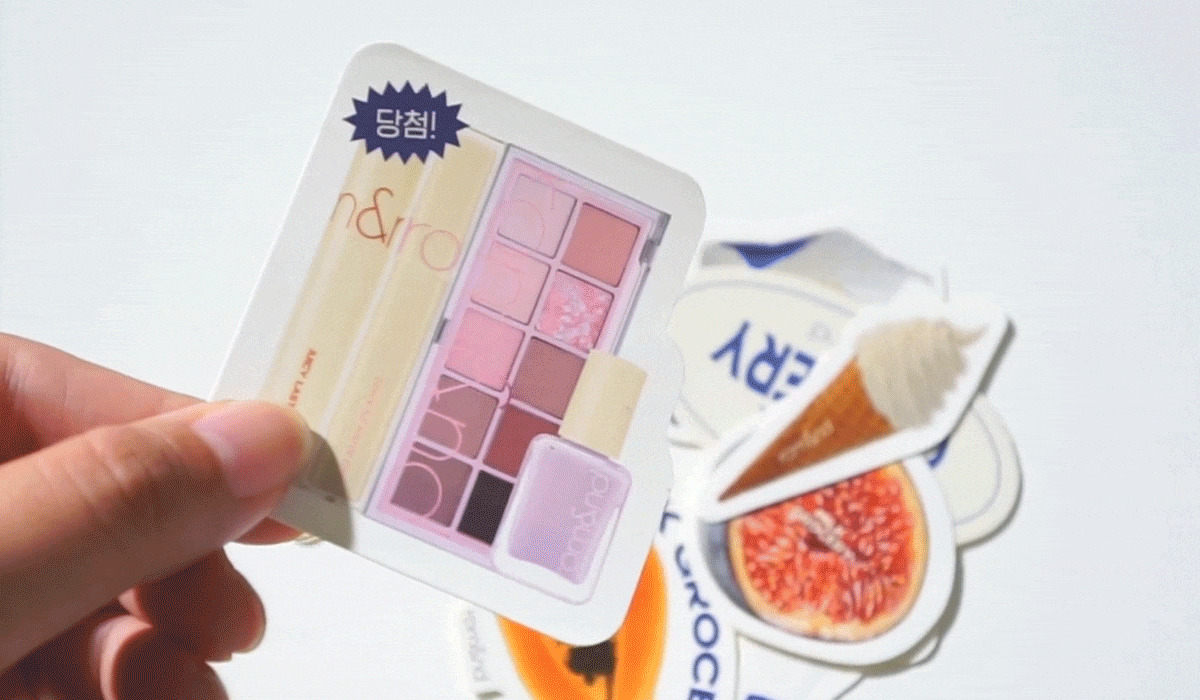 [HB GIFT] [Rom&nd] Romand Sticker Milk Grocery [Hàng tặng không bán]