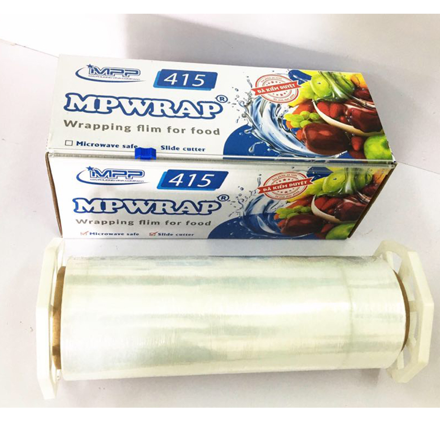 Màng Bọc Thực Phẩm 415 MPWRAP Size 30cm x 415m